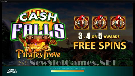 Play Cash Falls Pirate S Trove Slot