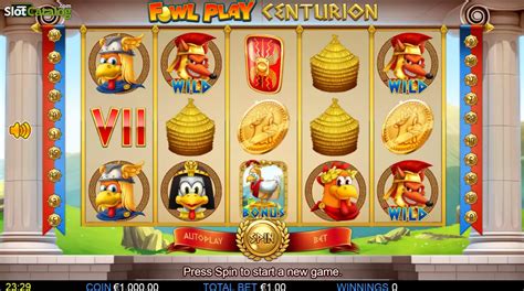 Play Fowl Play Centurion Slot