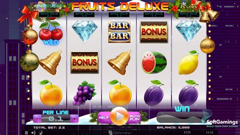 Play Fruits Deluxe Christmas Edition Slot
