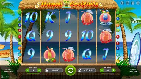 Play Hawaii Cocktails Slot