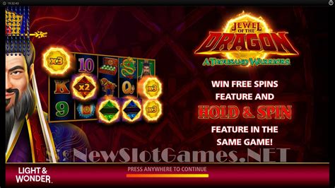 Play Jewel Of The Dragon A Thousand Warriors Slot