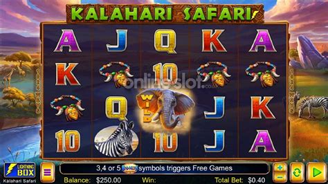 Play Kalahari Safari Slot