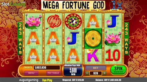 Play Mega Fortune God Slot