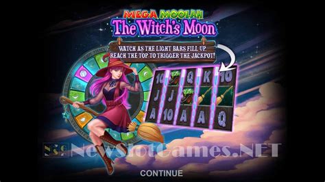 Play Mega Moolah The Witchs Moon Slot