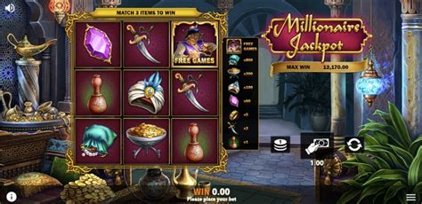 Play Millionaire Jackpot Scratchcard Slot