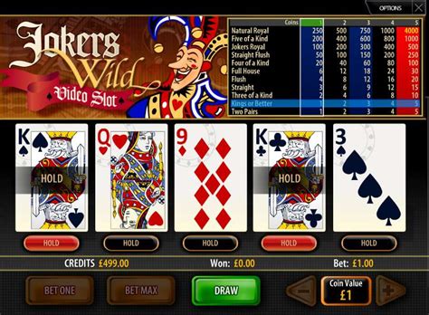 Play Poker 7 Joker Wild Slot