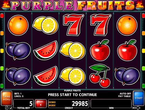 Play Purple Fruits Slot