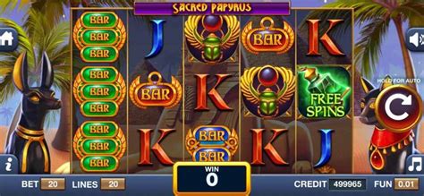 Play Sacred Papyrus Slot