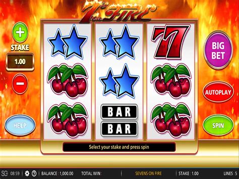 Play Sevens Fire Slot