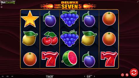 Play Shiny Fruity Seven Deluxe 5 Lines Slot