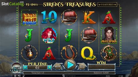 Play Siren S Treasure 15 Lines Slot