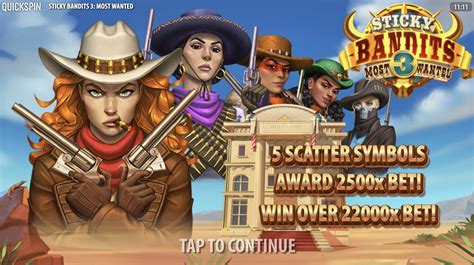 Play Sticky Bandits 3 Most Wanted Slot