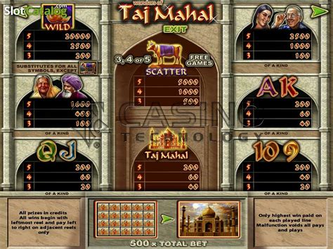 Play Taj Mahal Slot