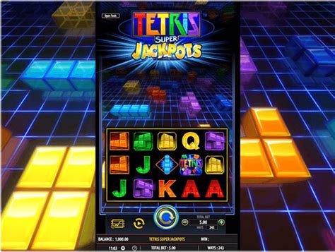 Play Tetris Super Jackpots Slot