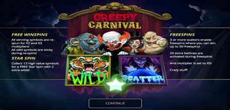 Play The Creepy Carnival Slot