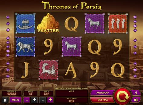 Play Thrones Of Persia Slot