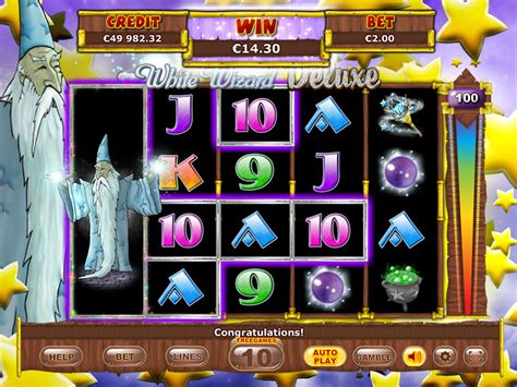 Play White Wizard Deluxe Slot