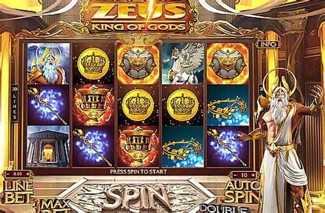 Play Zeus King Of Gods Slot