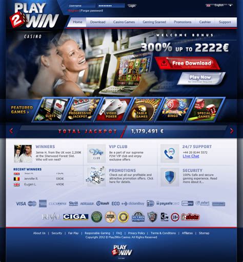 Play2win Casino Online
