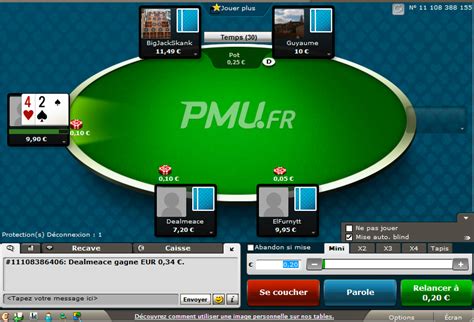 Pmu Poker Ne Pas Fonctionne