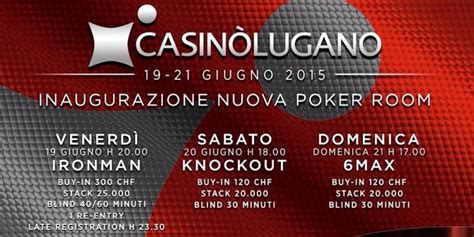 Poker Al Casino Di Lugano
