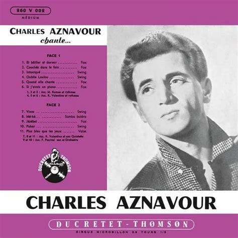 Poker Charles Aznavour Paroles