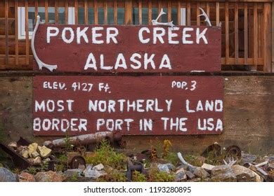 Poker Creek Alasca Fronteira