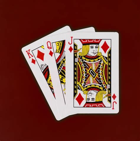 Poker Em Linha Reta Rainha Rei As 2 3