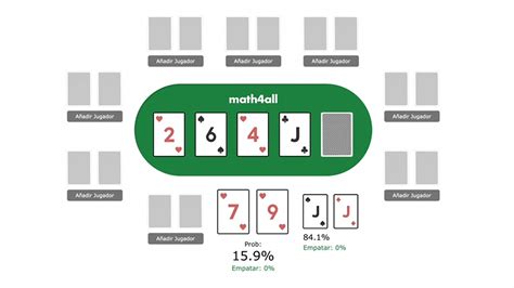 Poker Estacas Calculadora