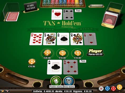 Poker Texas Holdem Gra Online Za Darmo