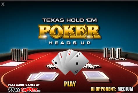 Poker Texas Holdem Heads Up Gratis