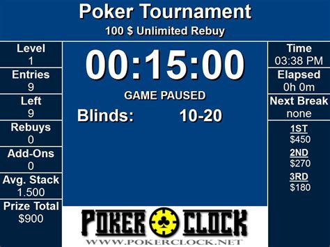 Poker Timer Freeware