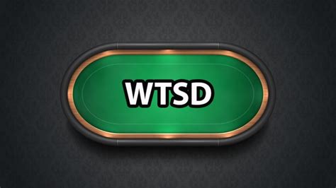 Poker Wtsd Definicao