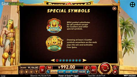 Power Of Gods Egypt Slot - Play Online