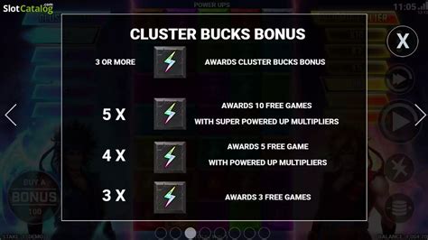 Power Ups With Cluster Buck Betway