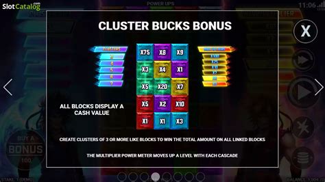 Power Ups With Cluster Buck Leovegas