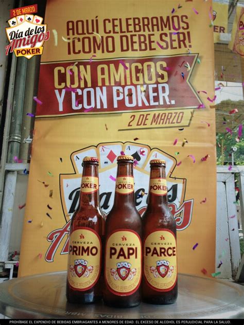 Precio Cerveza Poker Dia De Los Amigos