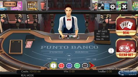 Punto Banco 3d Dealer Blaze