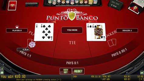 Punto Banco Privee Pokerstars