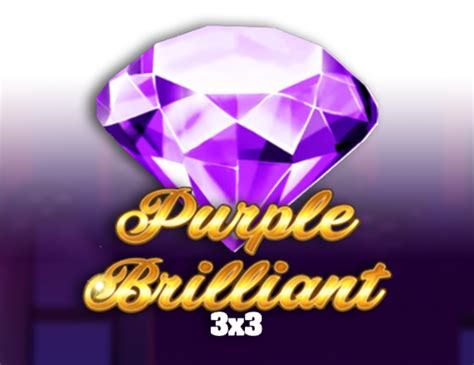 Purple Brilliant 3x3 Pokerstars