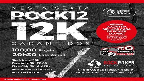 Rio De Rock Agenda De Torneios De Poker