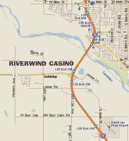 Riverwind Casino Mapa