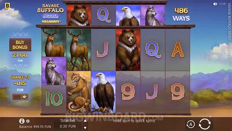 Savage Buffalo Spirit Megaways Slot - Play Online