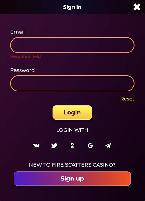 Scatters Casino Login