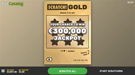 Scratch Gold Slot Gratis
