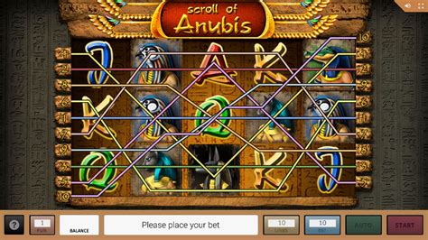 Scroll Of Anubis Slot Gratis