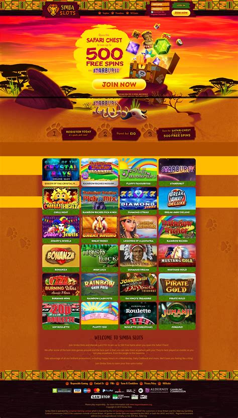 Simba Slots Casino Download