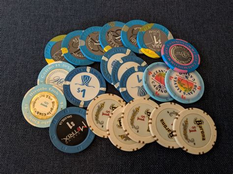 Singapura Casino Poker Chips
