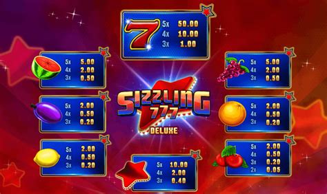 Sizzling 777 Deluxe Slot Gratis