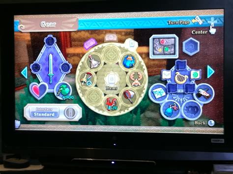 Skyward Sword Item Slots